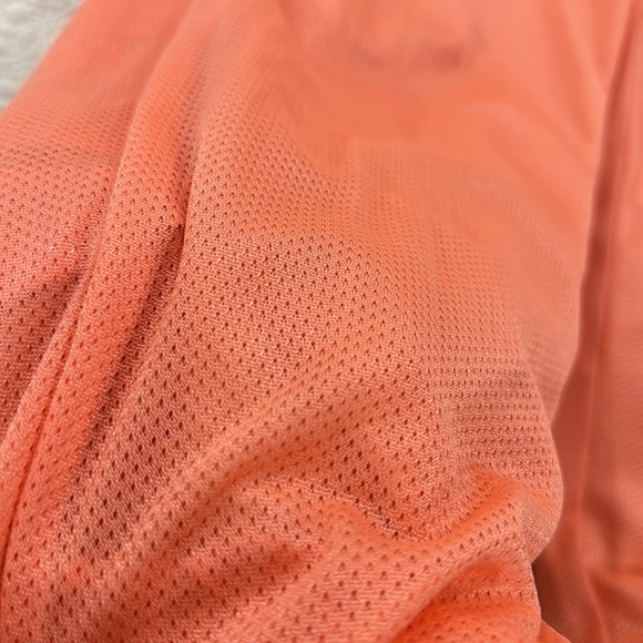 3. NWOT ADIDAS Peach/Orange Nylon Pants - Picture 4 of 4